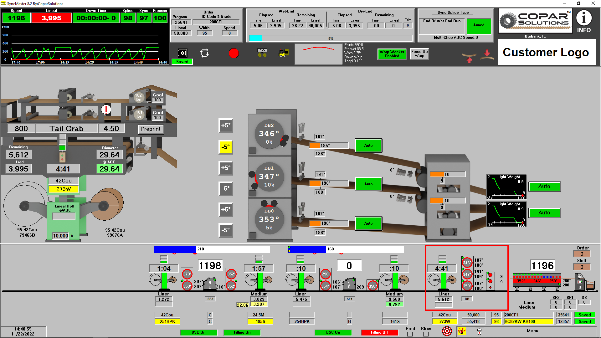 Syncmaster 8.2 Screenshot DB TS